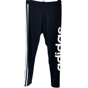 Adidas Girl Black Leggings